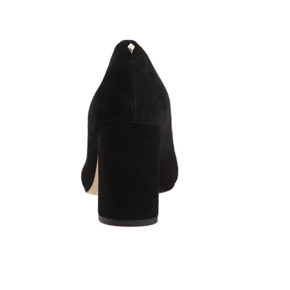 Sam Edelman Black Suede Heels - Picture 4 of 5